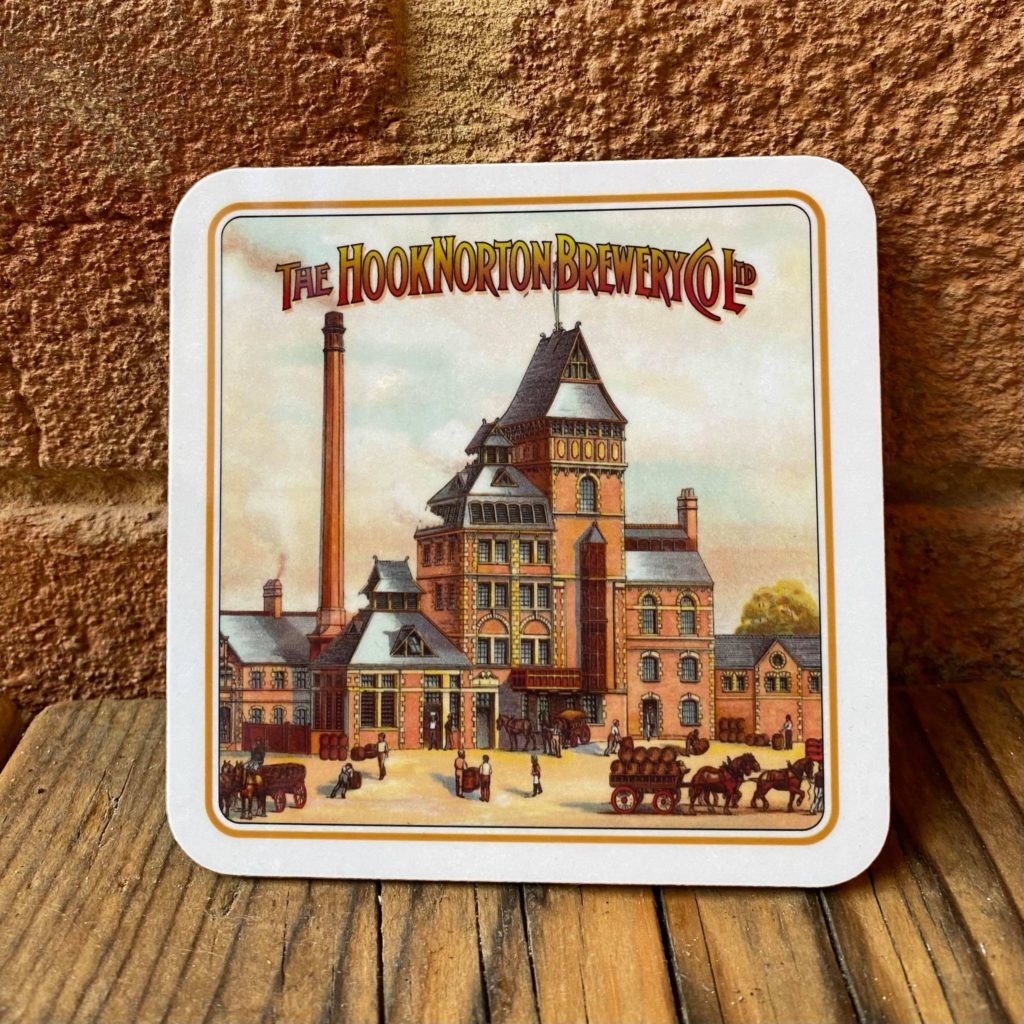 Vintage Brewery Coaster - Hook Norton Brewery
