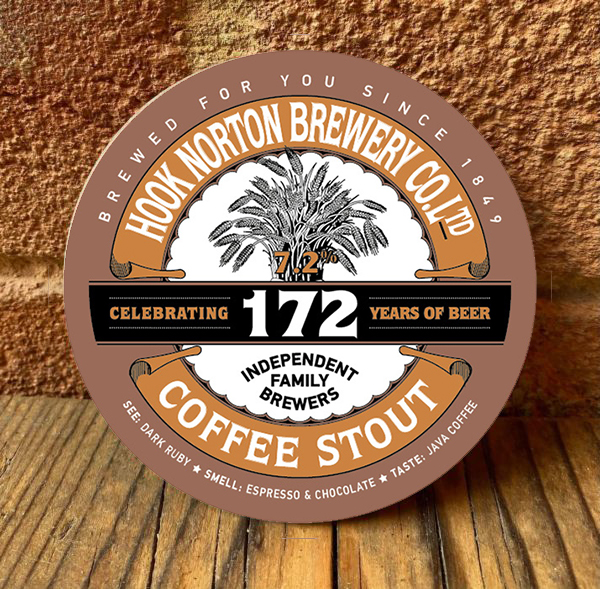 172 Coffee Stout Coaster