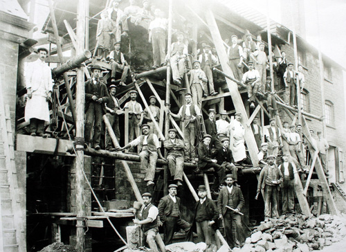 1899 building tower brewery