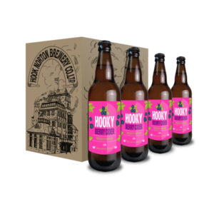 Hooky Berry Cider four bottle beer pack from Hook Norton Brewery