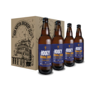 Hooky Original Cider four bottle beer pack from Hook Norton Brewery