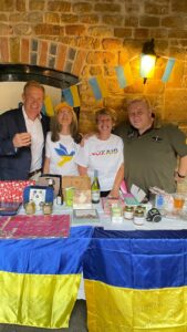 Adam Henson and NOXAID team