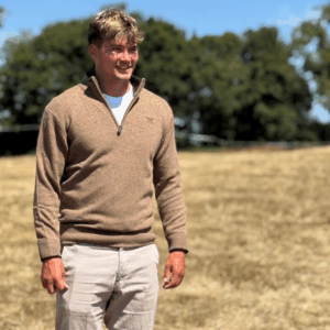 Heritage 100% Lambswool 1/4 Zip Pullover