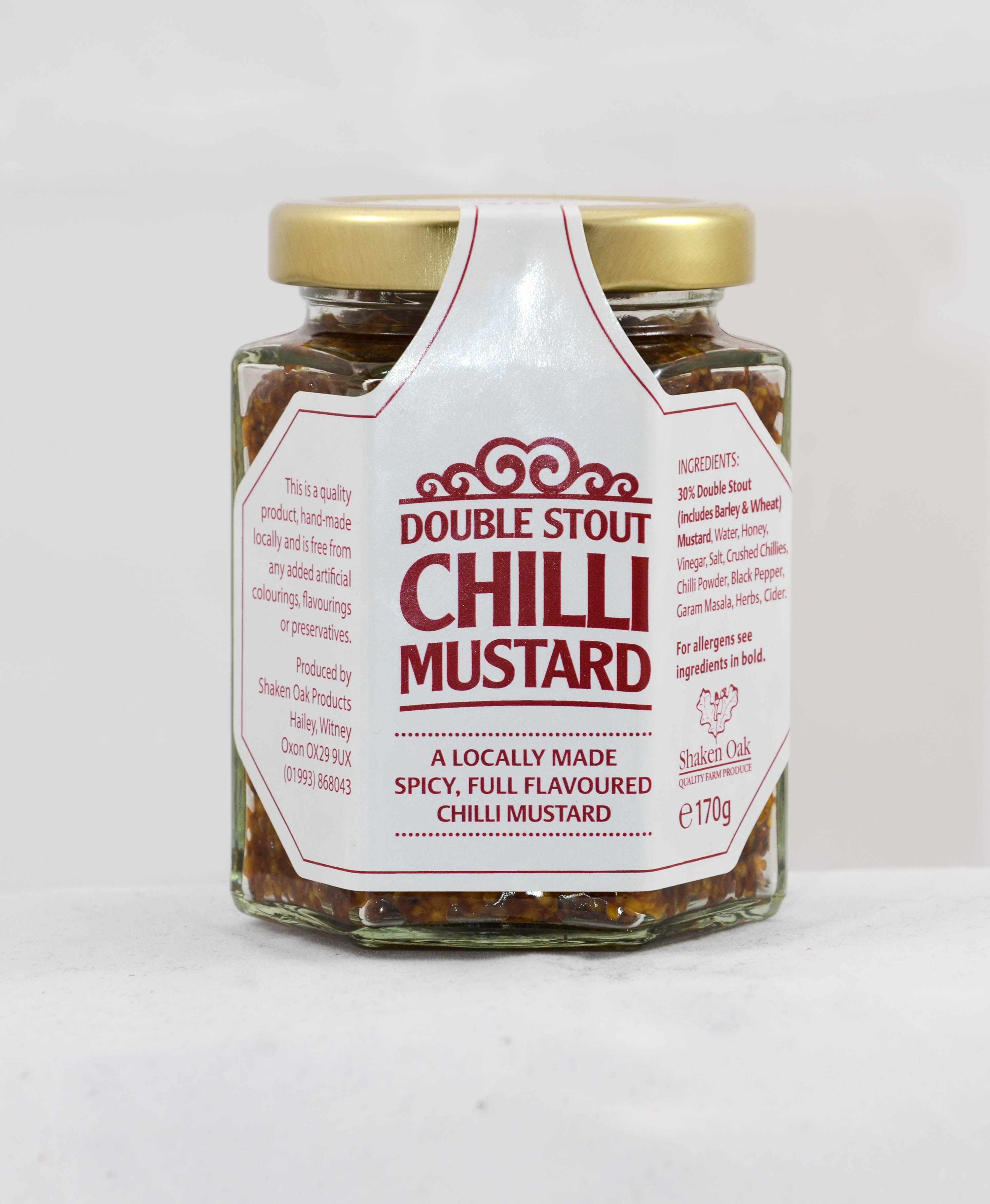 DOUBLE STOUT CHILLI MUSTARD Hook Norton Brewery