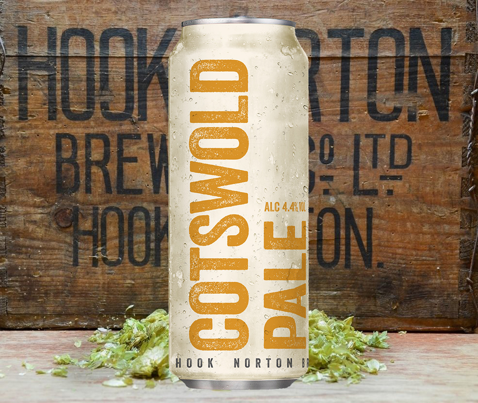 COTSWOLD PALE CANS 4.4 Hook Norton Brewery