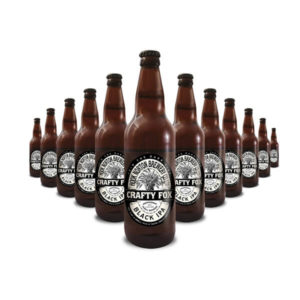Crafty Fox Black IPA 500ml Beer Bottle - Hook Norton Brewery