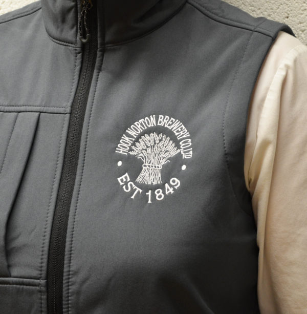 Ladies Embroidered Hooky Gilet - Image 2