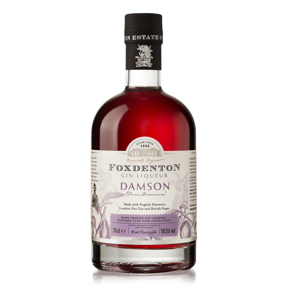 Foxdenton Damson Gin Liqueur Hook Norton Brewery