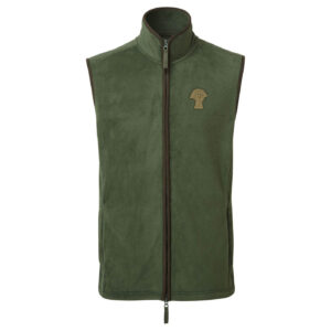 Hook Norton Brewery - Adults Green Barleysheaf Fleece Gilet