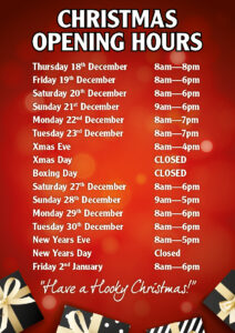 Hook Norton Brewery - Christmas Opening Hours 2025