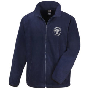 Hook Norton Brewery Embroidered Navy Fleece Jacket