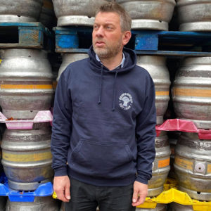 Hook Norton Brewery Navy Hoodie