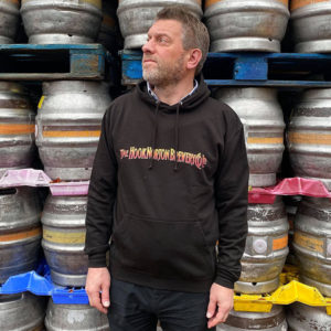 Hook Norton Brewery Retro Black Hoody