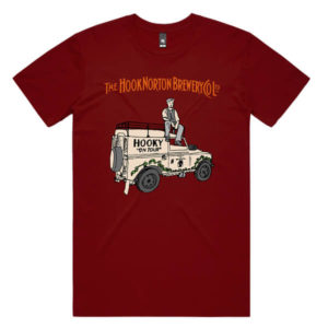 Hooky On Tour Burgundy T-Shirt