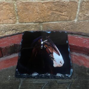 Balmoral Shire Horse Slate Coaster
