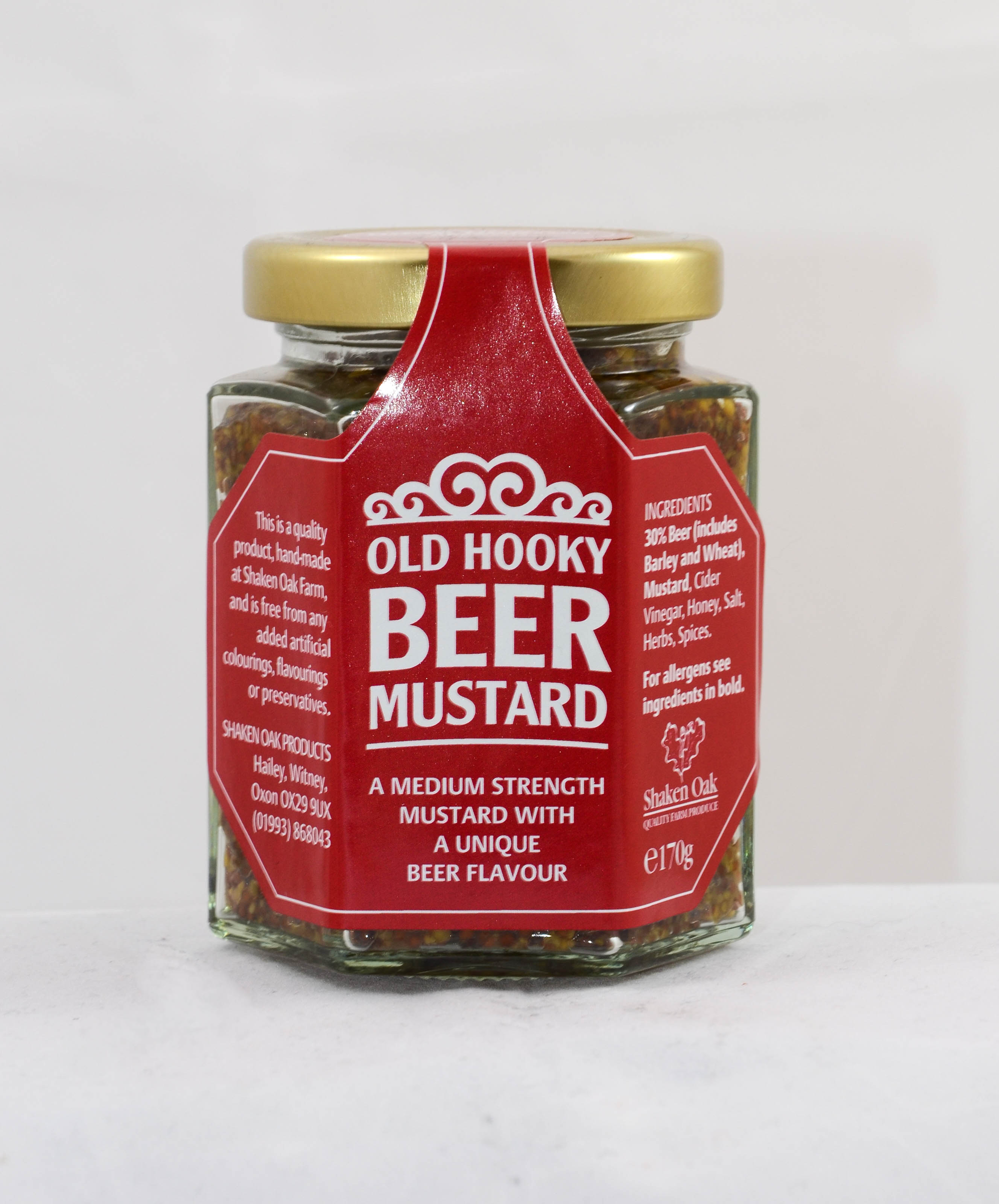 OLD HOOKY MUSTARD Hook Norton Brewery