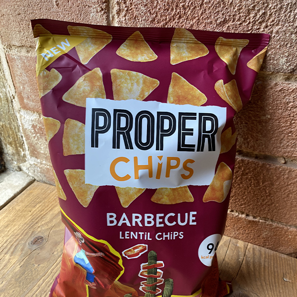 Properchips Barbecue Lentil Chips Hook Norton Brewery