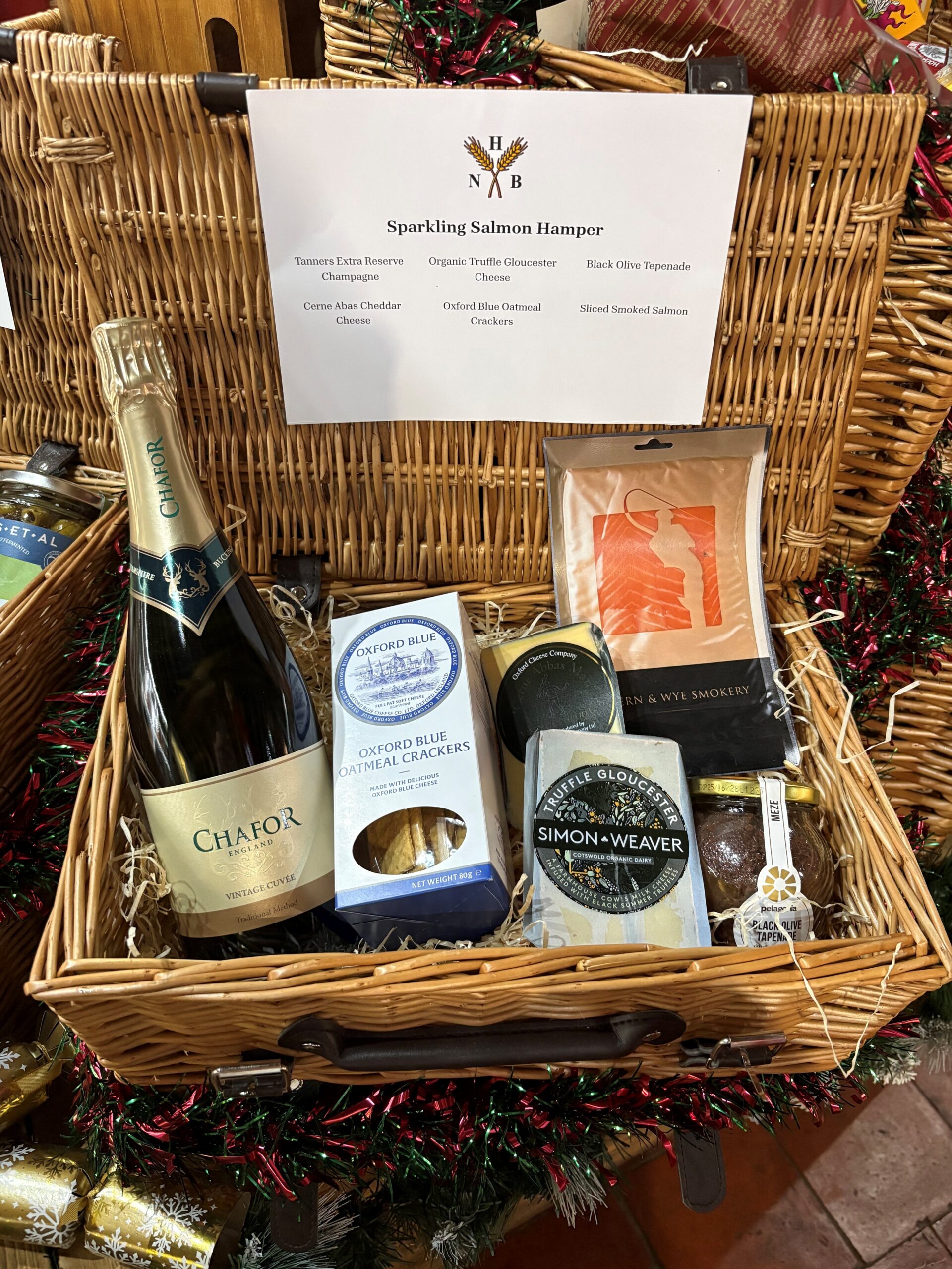 Sparkling Salmon Christmas Box