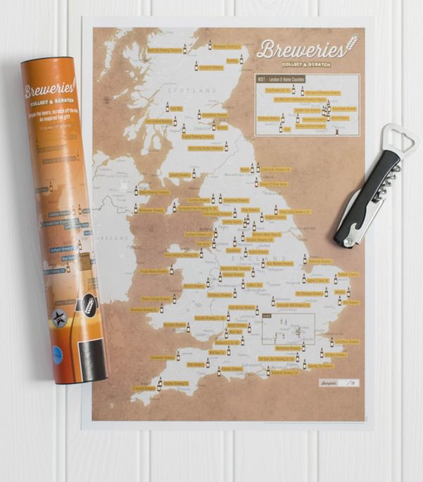 Breweries collect and scratch