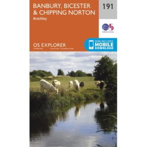 Explorer 191: banbury bicester chipping norton map