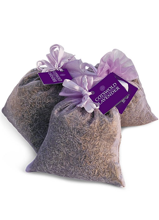 Organza Bag of dried Lavender: Large - COTSWOLD LAVENDER