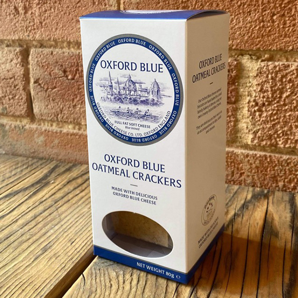 Oxford Blue Oatmeal Crackers Hook Norton Brewery