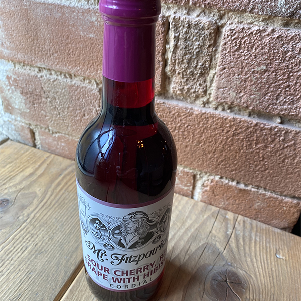 Mr Fitz Sour Cherry, Red Grape & Hibiscus Cordial Hook Norton Brewery