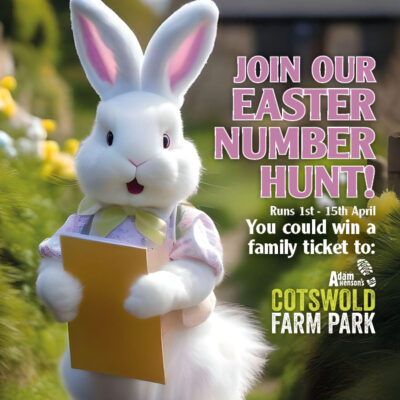 Join our Easter Number Hunt