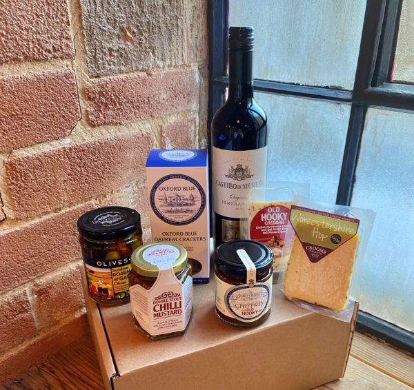 Wine & Cheese Gift Box