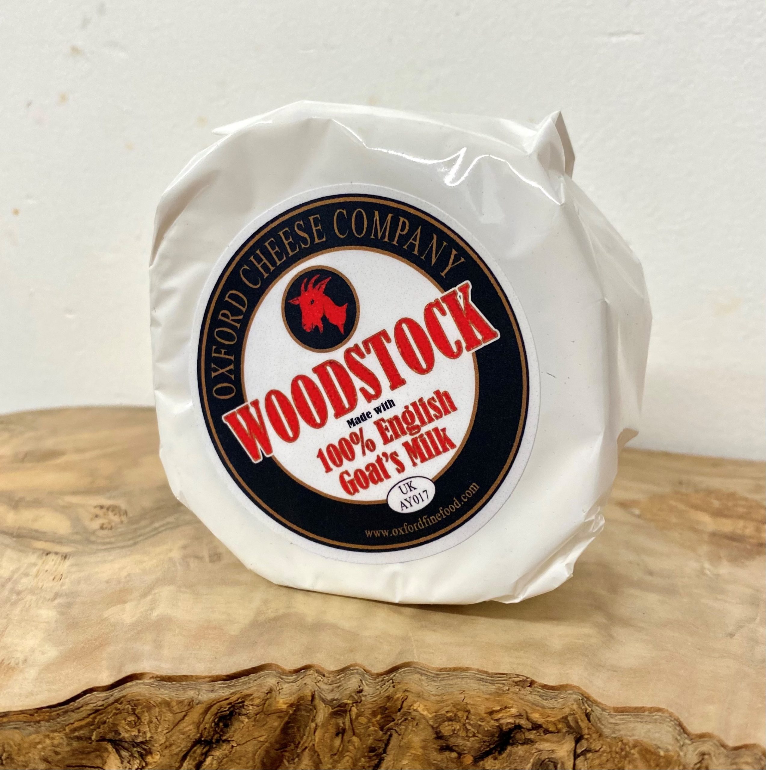 WOODSTOCK GOATS MILK CHEESE Hook Norton Brewery