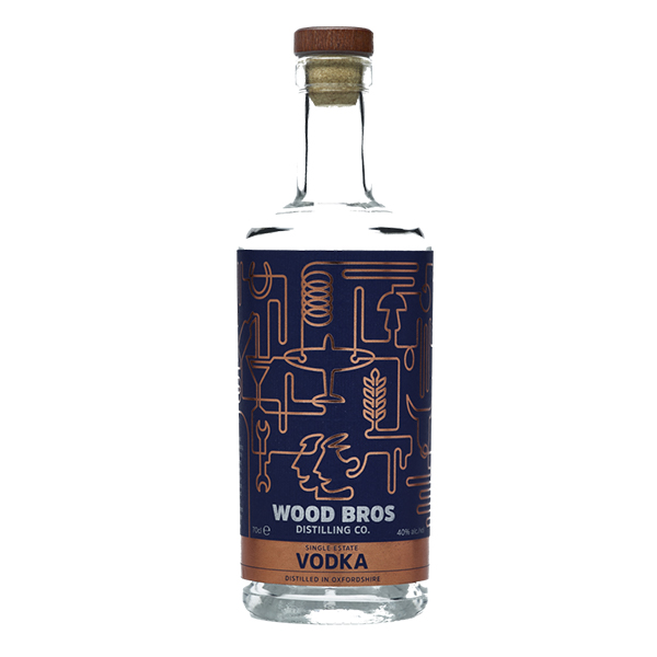 Wood Brothers Distillery Single Estate Vodka Hook Norton Brewery