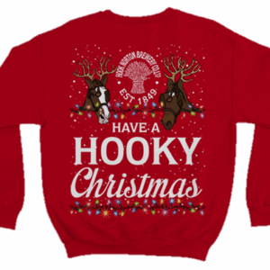 Red Hooky Christmas Jumper